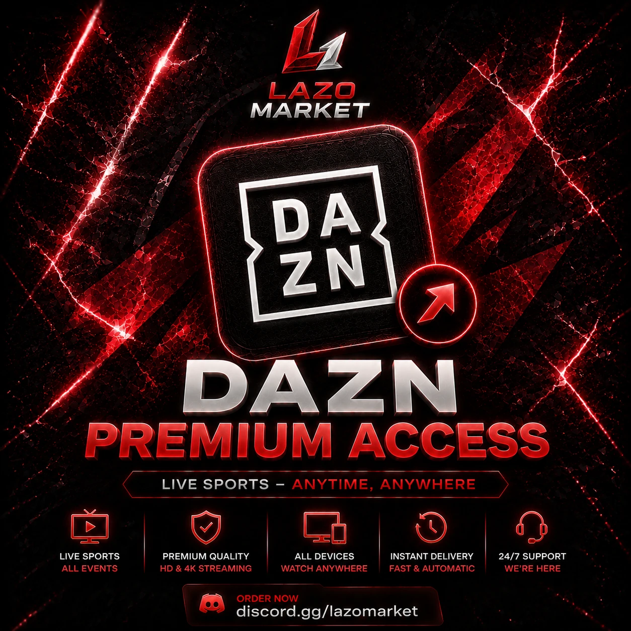 Dazn (All Countrys)