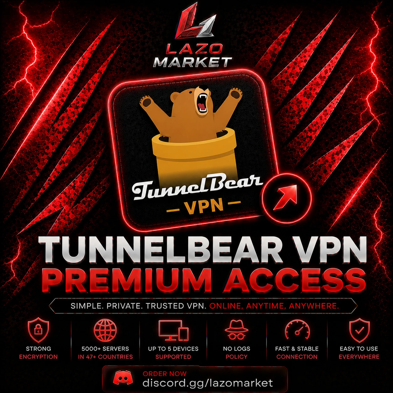 Tunnelbear VPN